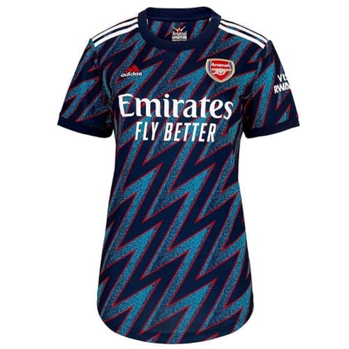 Camiseta Arsenal Replica Tercera Ropa Mujer 2021/22